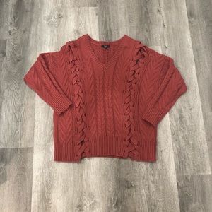 Chunky knit sweater